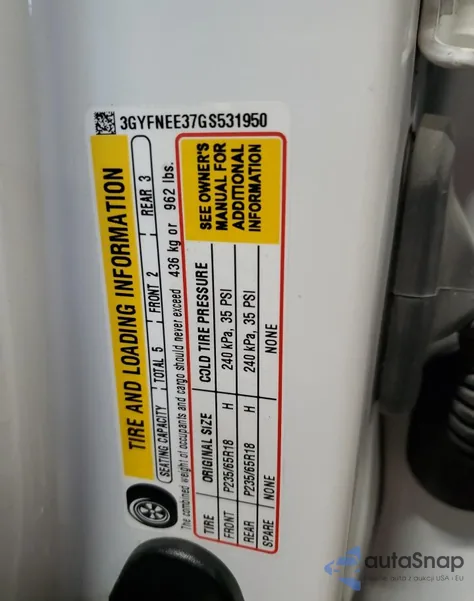 2016 Cadillac Srx Luxury Collection z USA, uszkodzony, nr VIN 3GYFNEE37GS531950